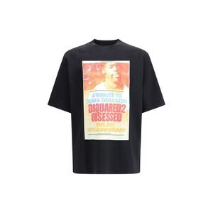 Dsquared² Black Cotton Men's T-Shirt